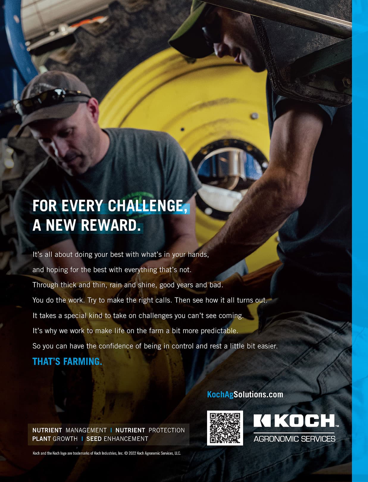 Koch Agronomic Services That’s Farming Print Ad