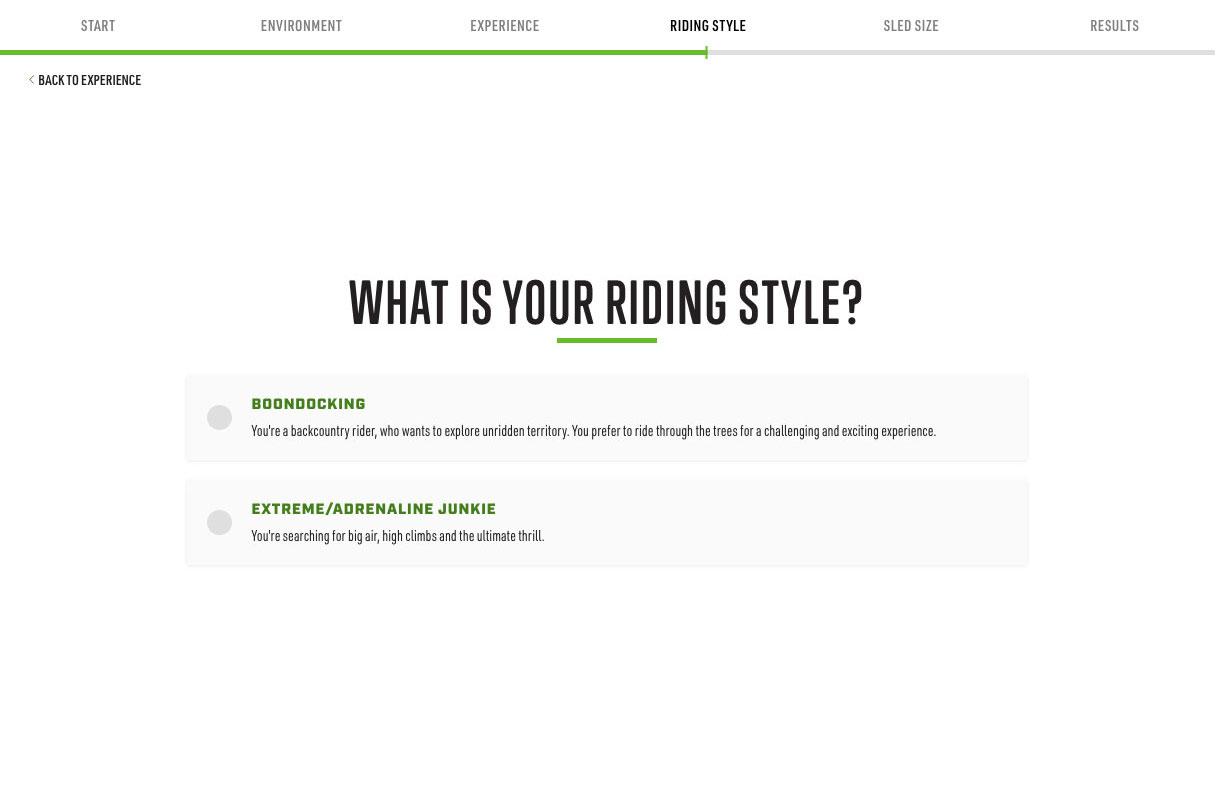 Arctic Cat Website - Buyer's Guide