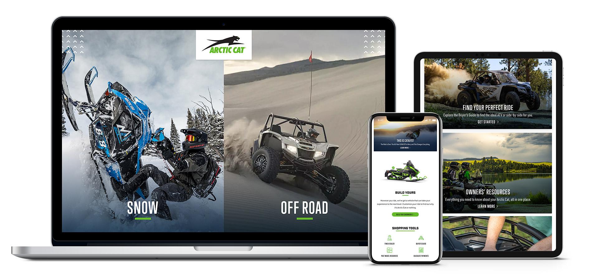 Arctic Cat Website