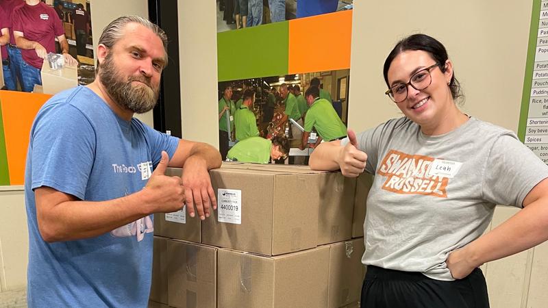 Swanson Russell at the Food bank of the Heartland