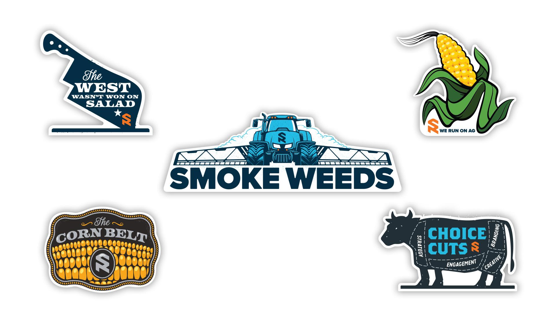 Outdoor Sticker Series - Ag