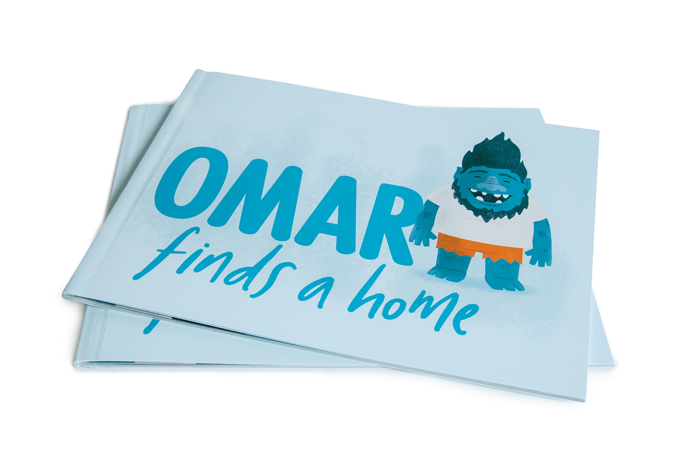 Omar the Troll storybook cover