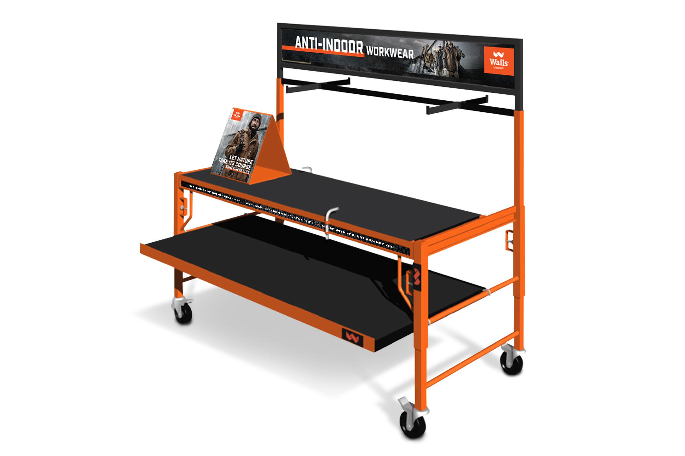 Walls POS Fixture Rigger