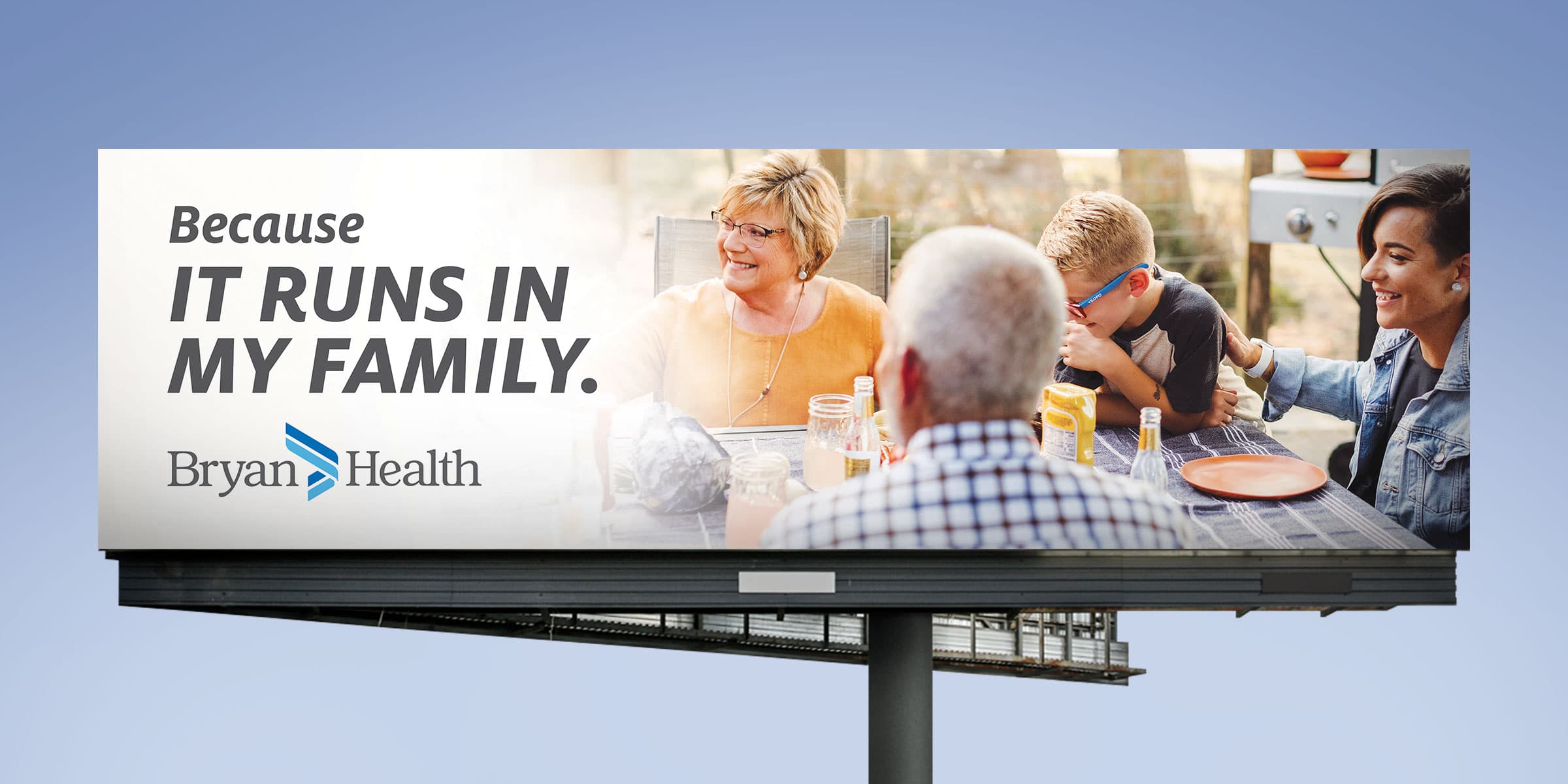 Bryan Health Billboard Family Picnic