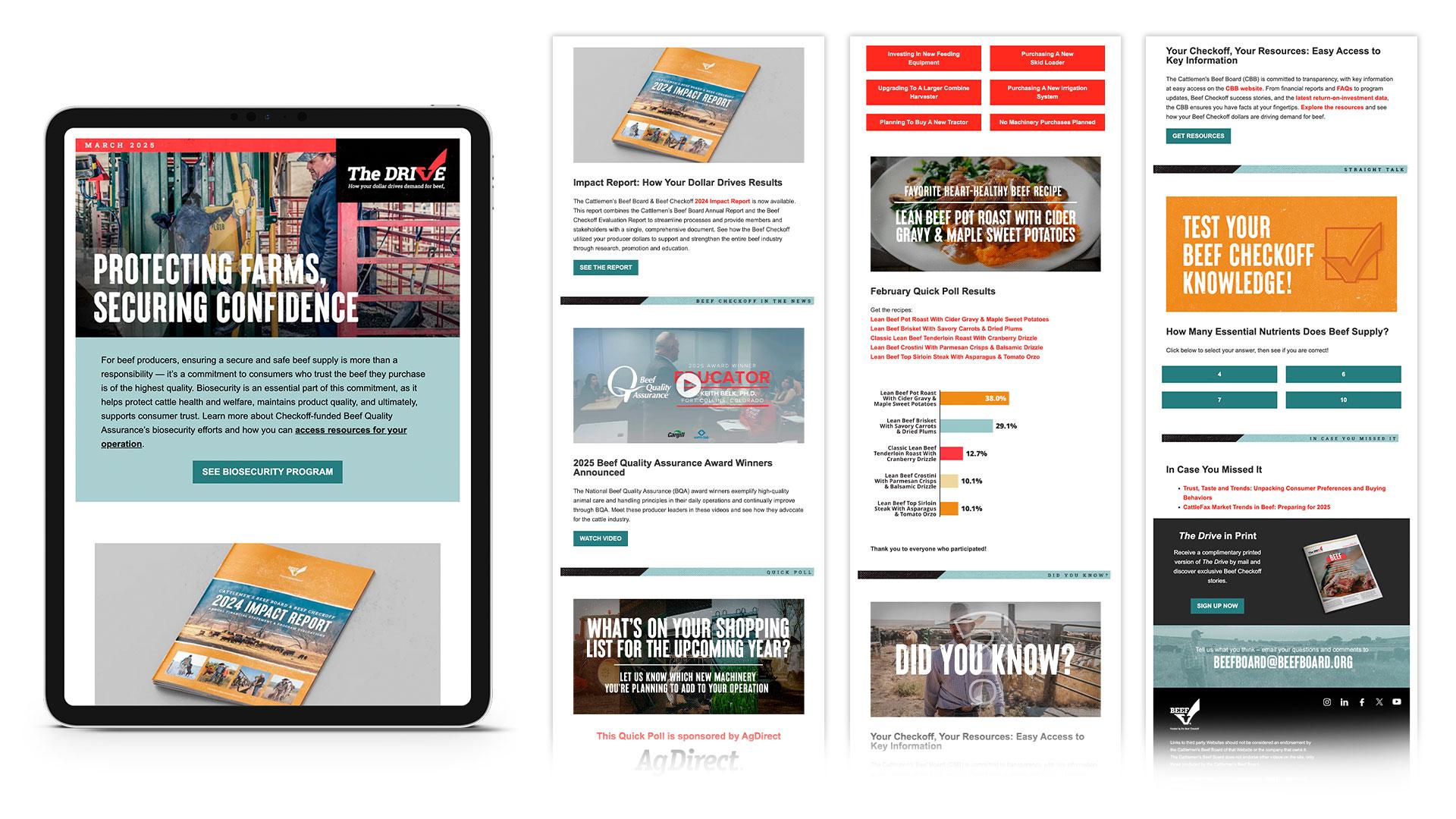 Cattlemen's Beef Board The Drive eNewsletter