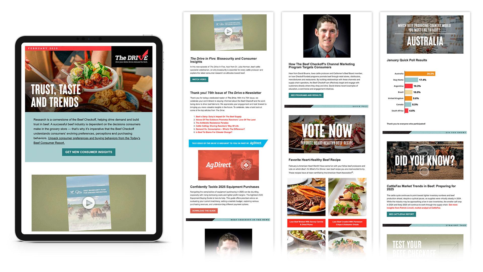 Cattlemen's Beef Board The Drive eNewsletter