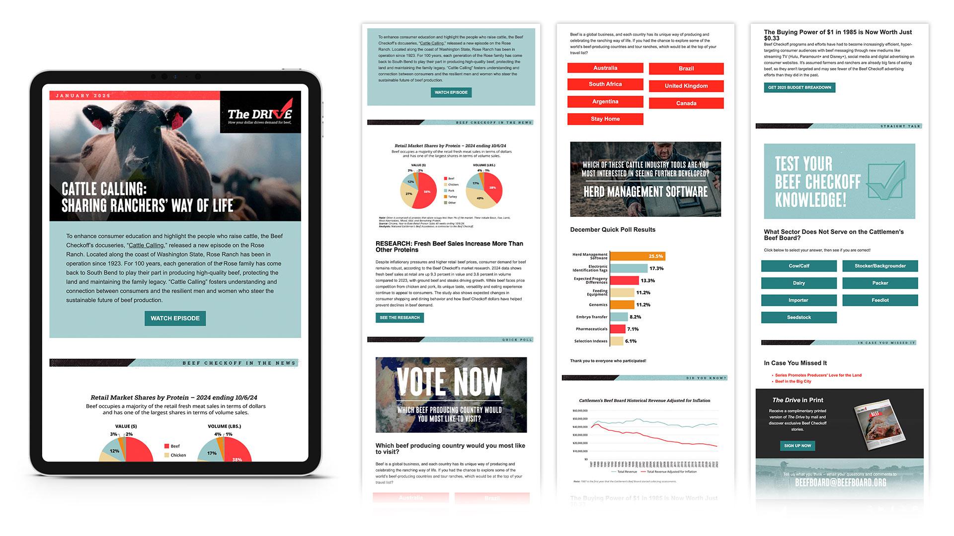 Cattlemen's Beef Board The Drive eNewsletter