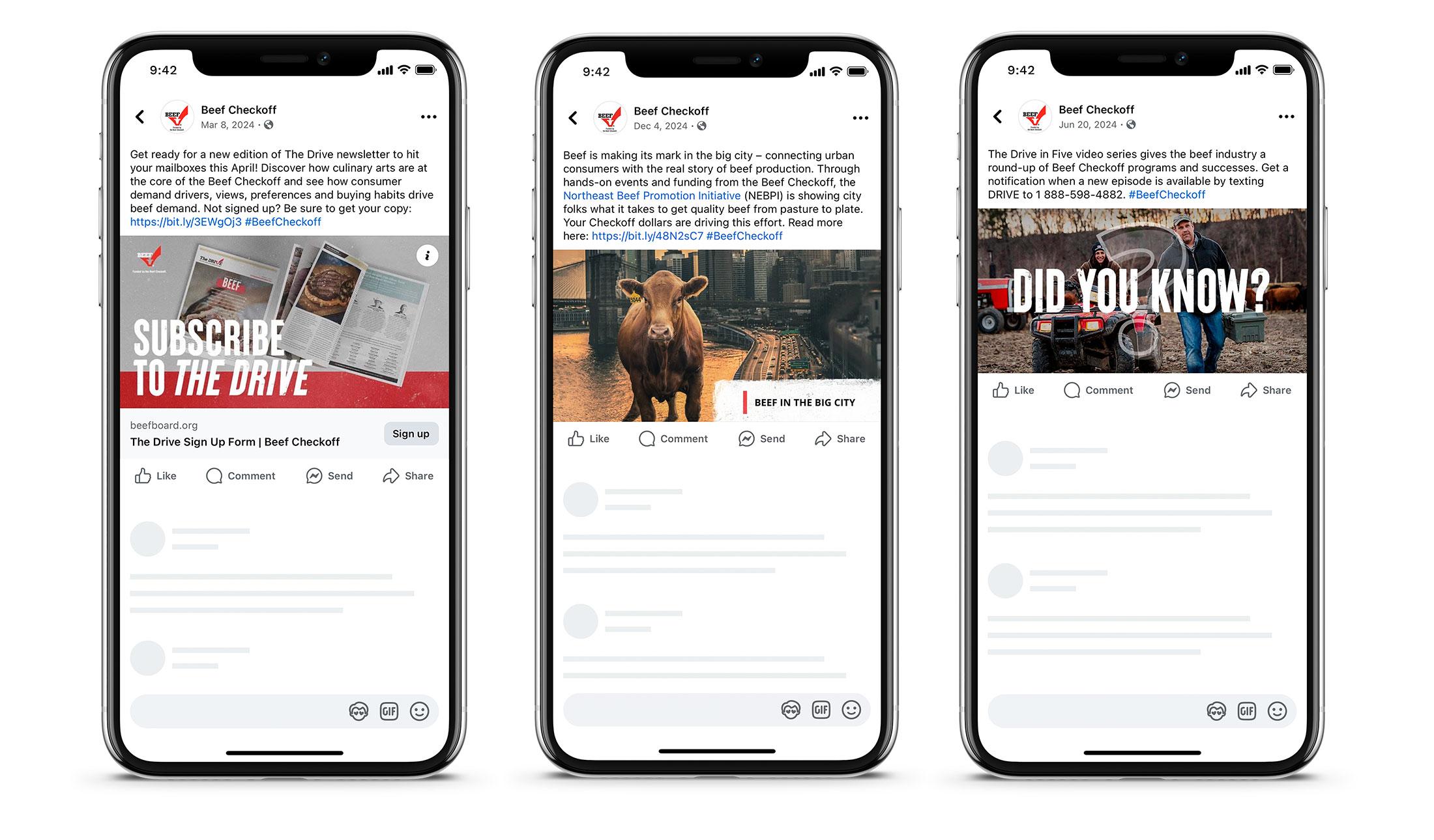 Cattlemen's Beef Board Social Media