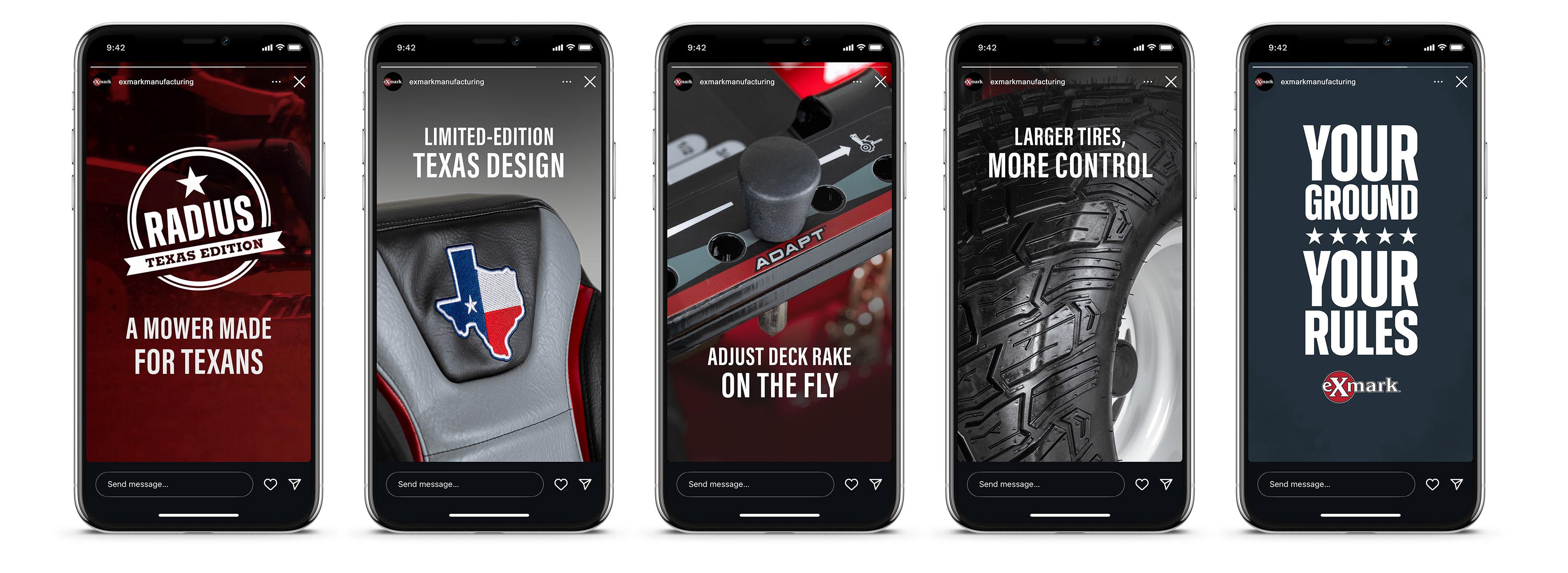 Exmark Your Ground. Your Rules. Social Media