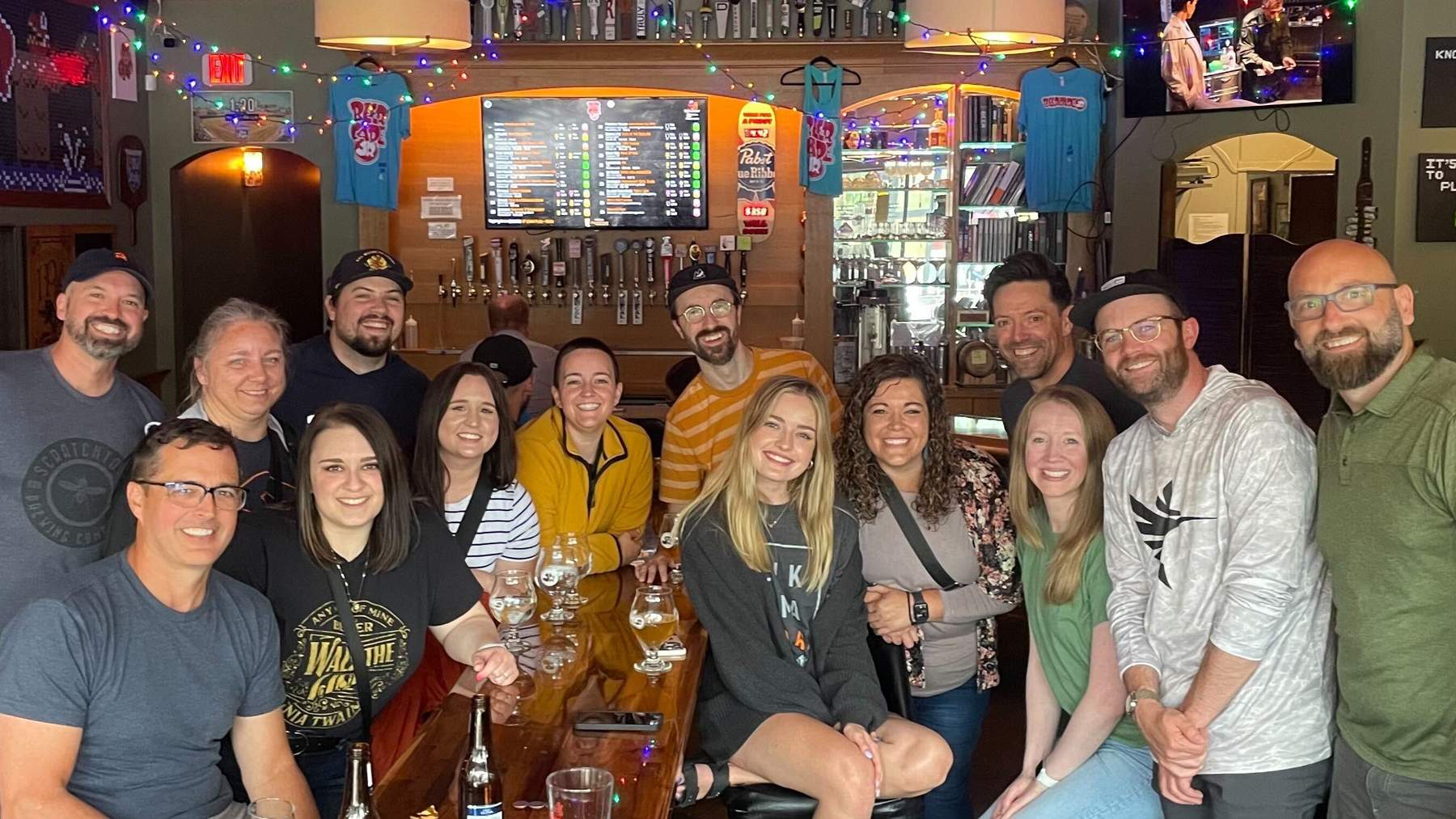 Team image of the people who work on Humminbird and Minn Kota creative accounts.