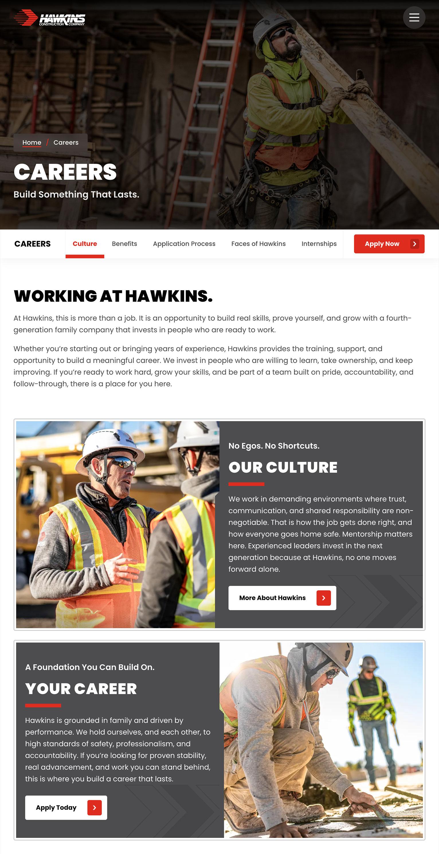 Hawkins Construction Built To Move Website Careers 1