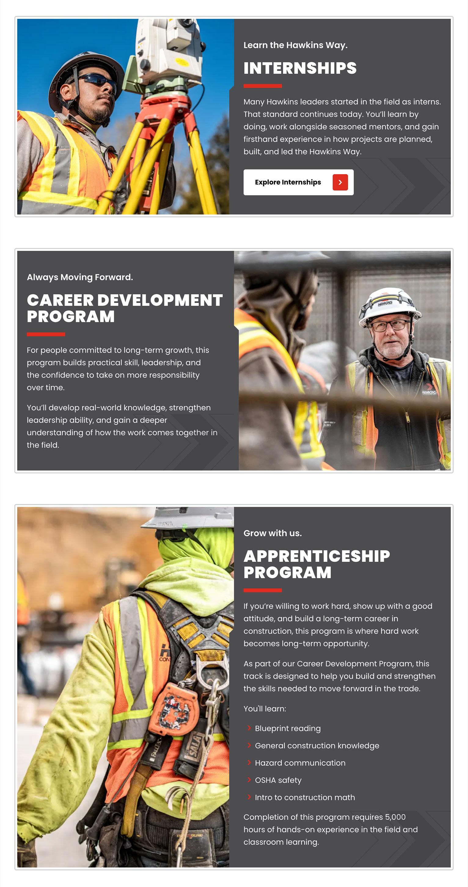 Hawkins Construction Built To Move Website Careers 3