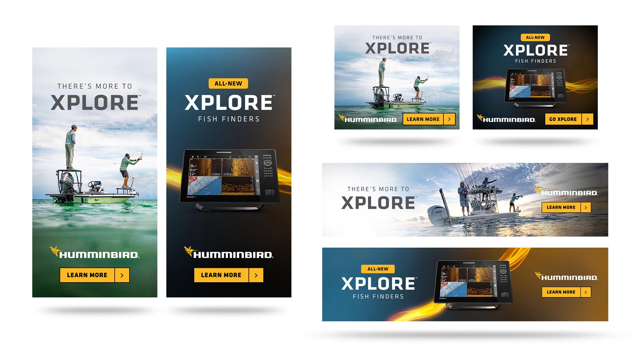 Humminbird XPLORE SW Digital Ads