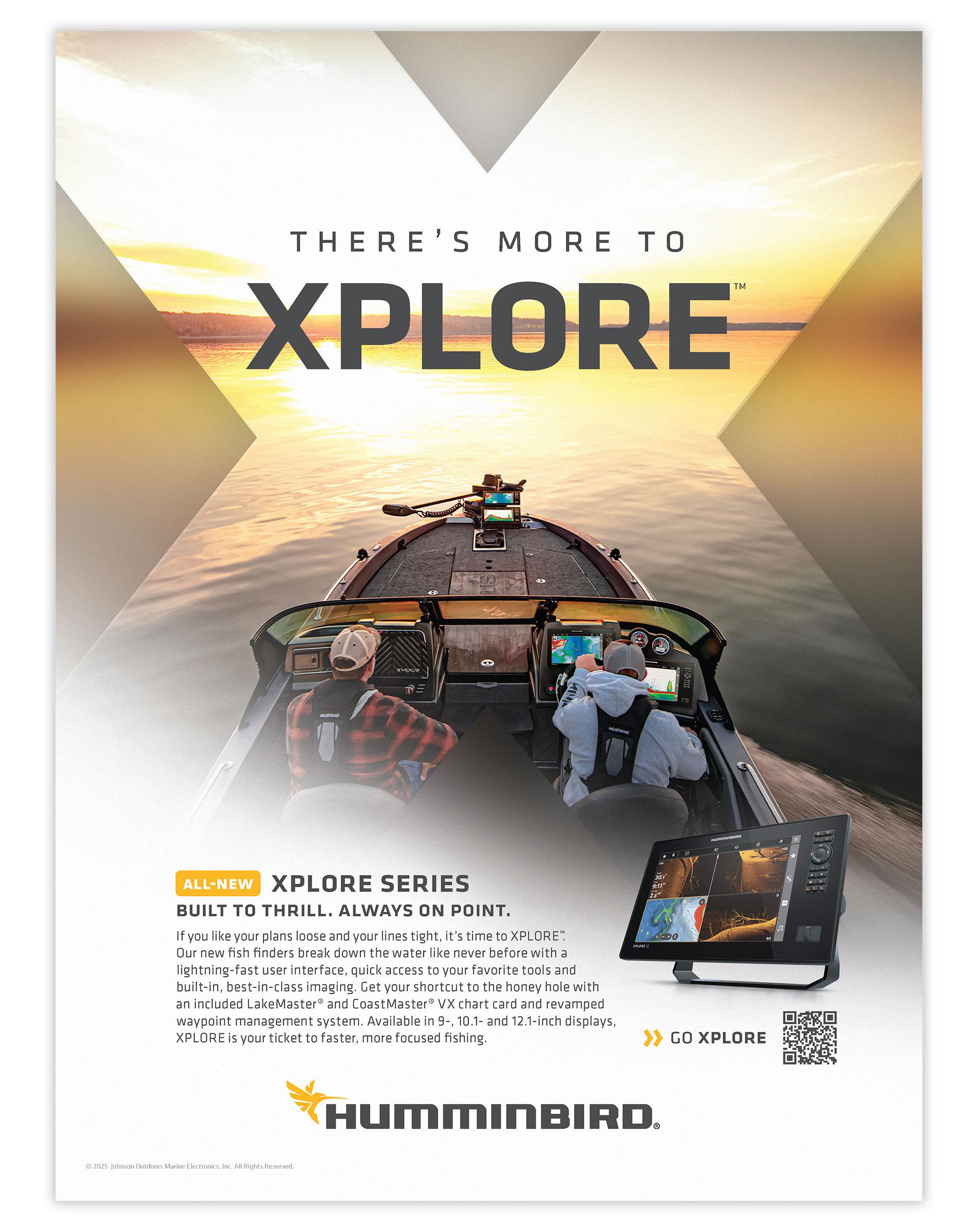 Humminbird XPLORE Print Ad
