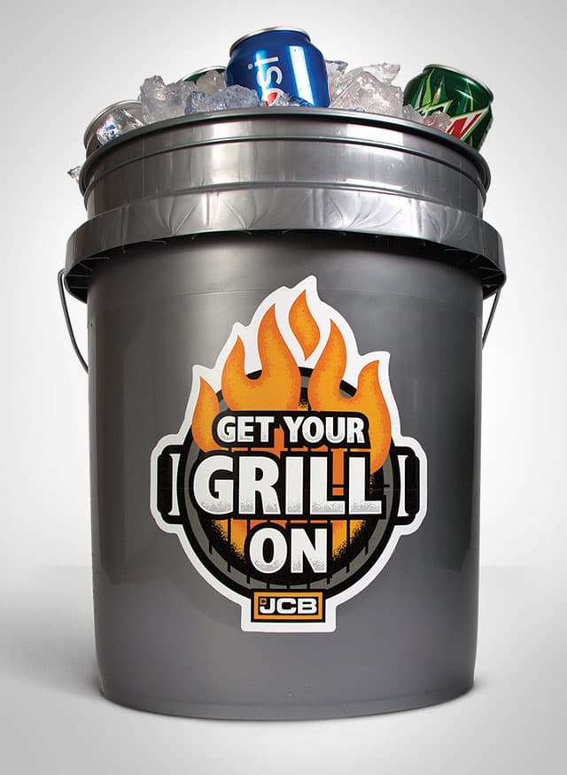 get your grill on promotional bucket