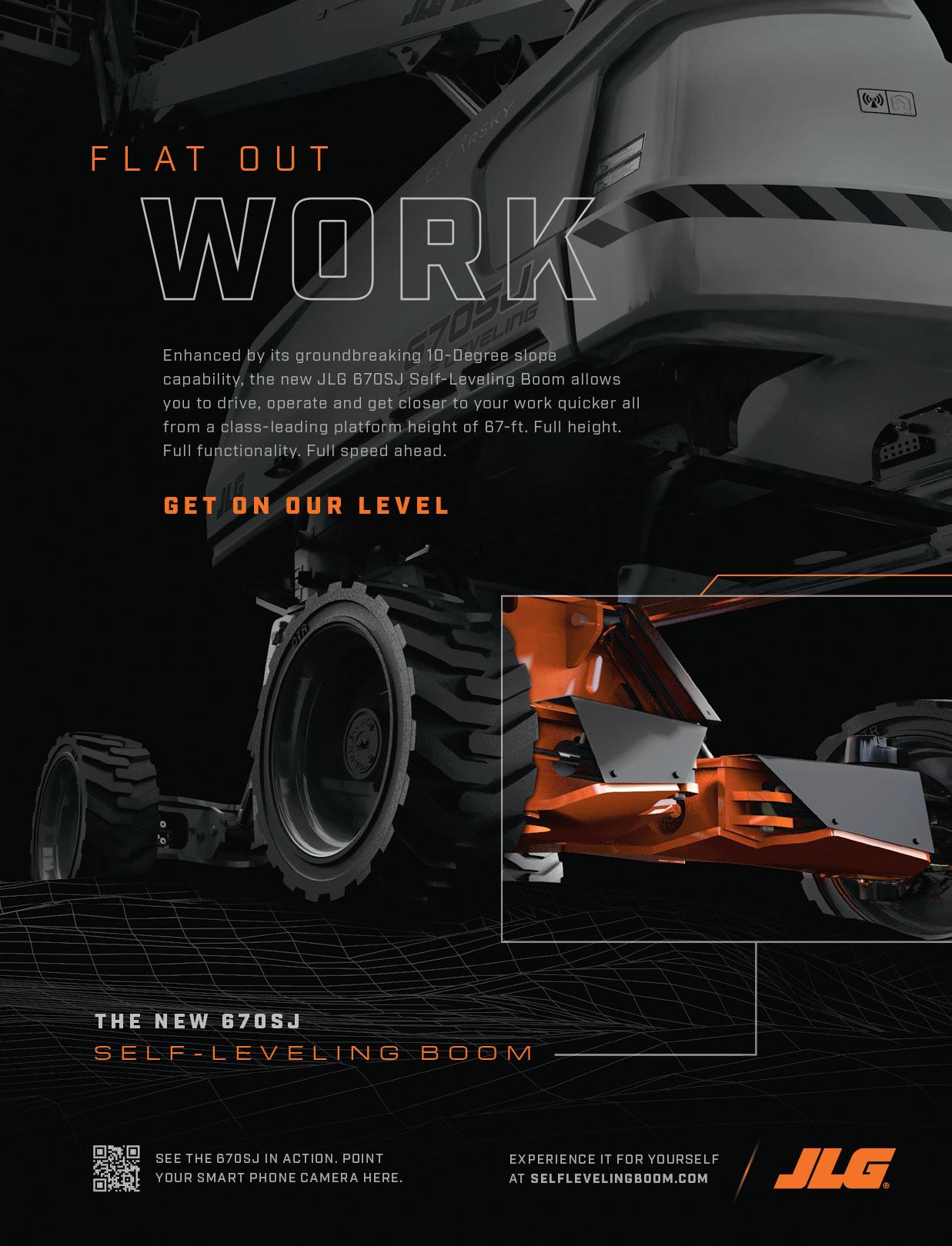 JLG Self-Leveling Chassis Ad