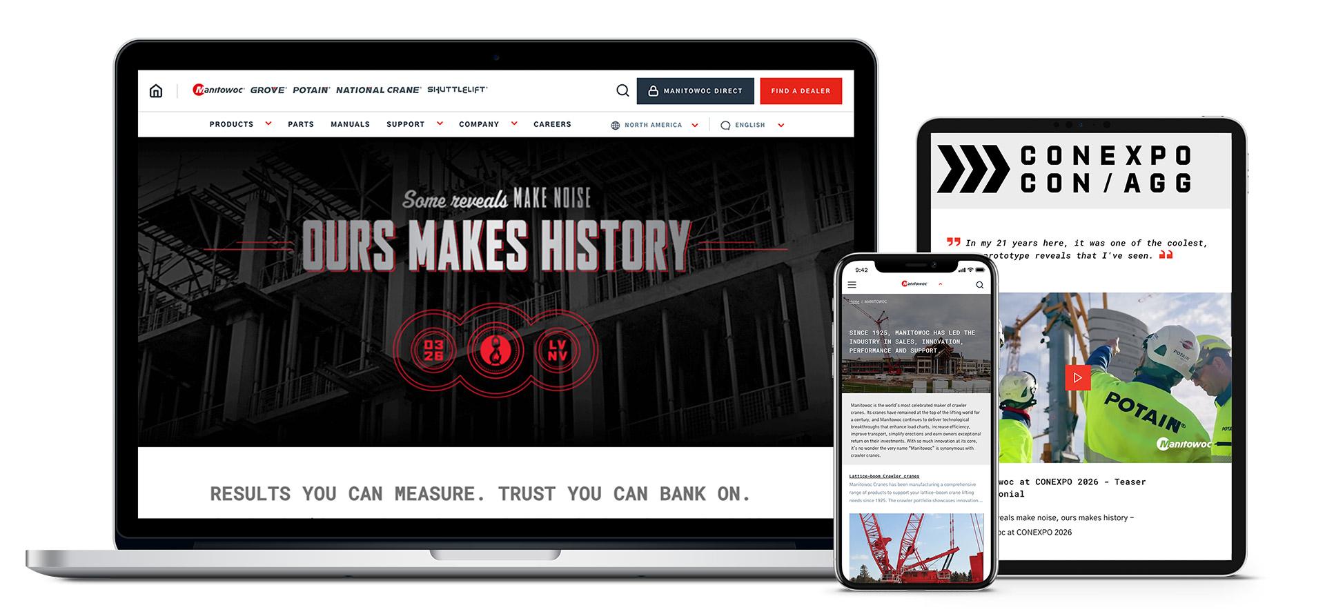 Manitowoc Website