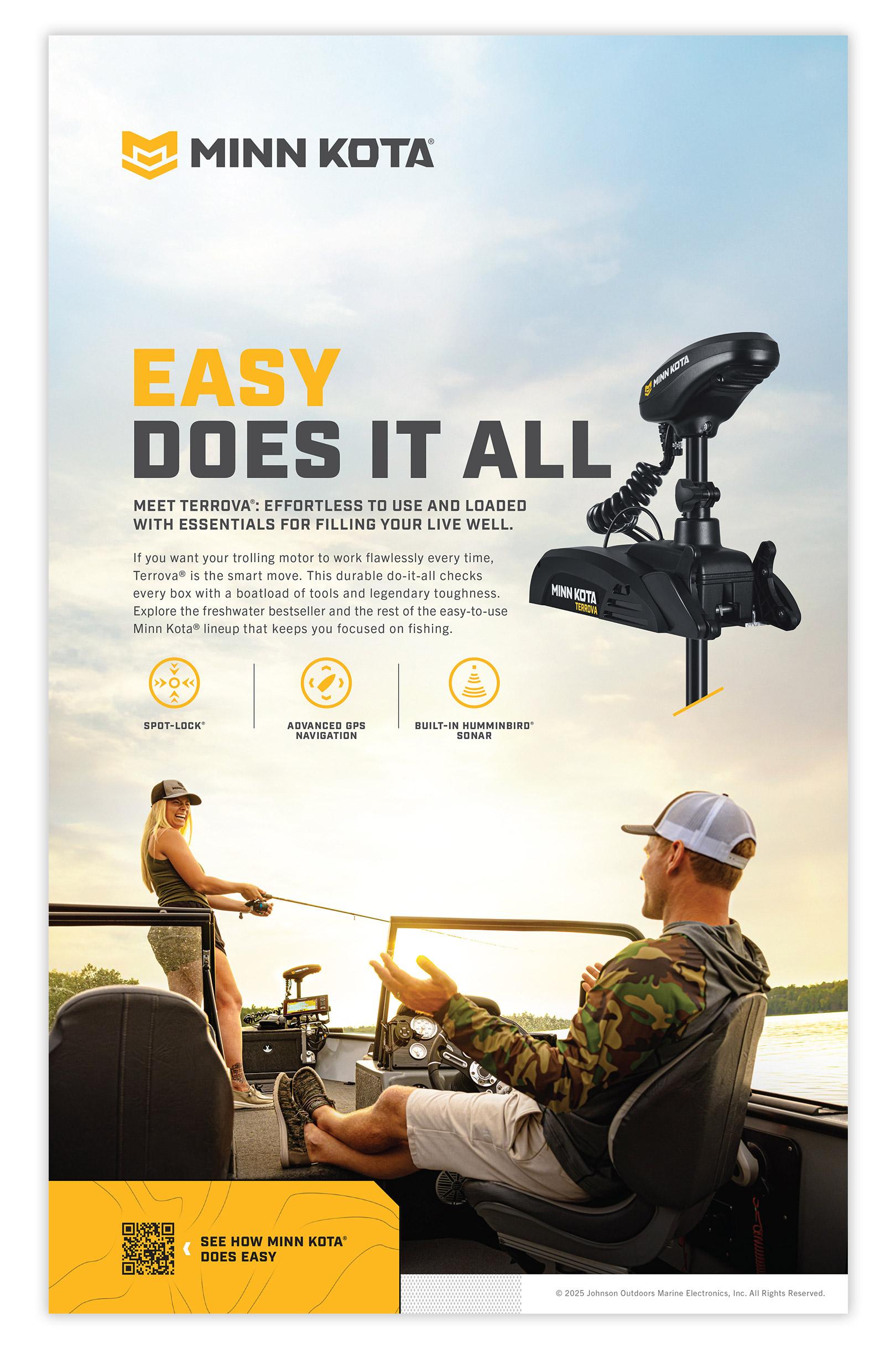 Minn Kota Does Easy Print Ad