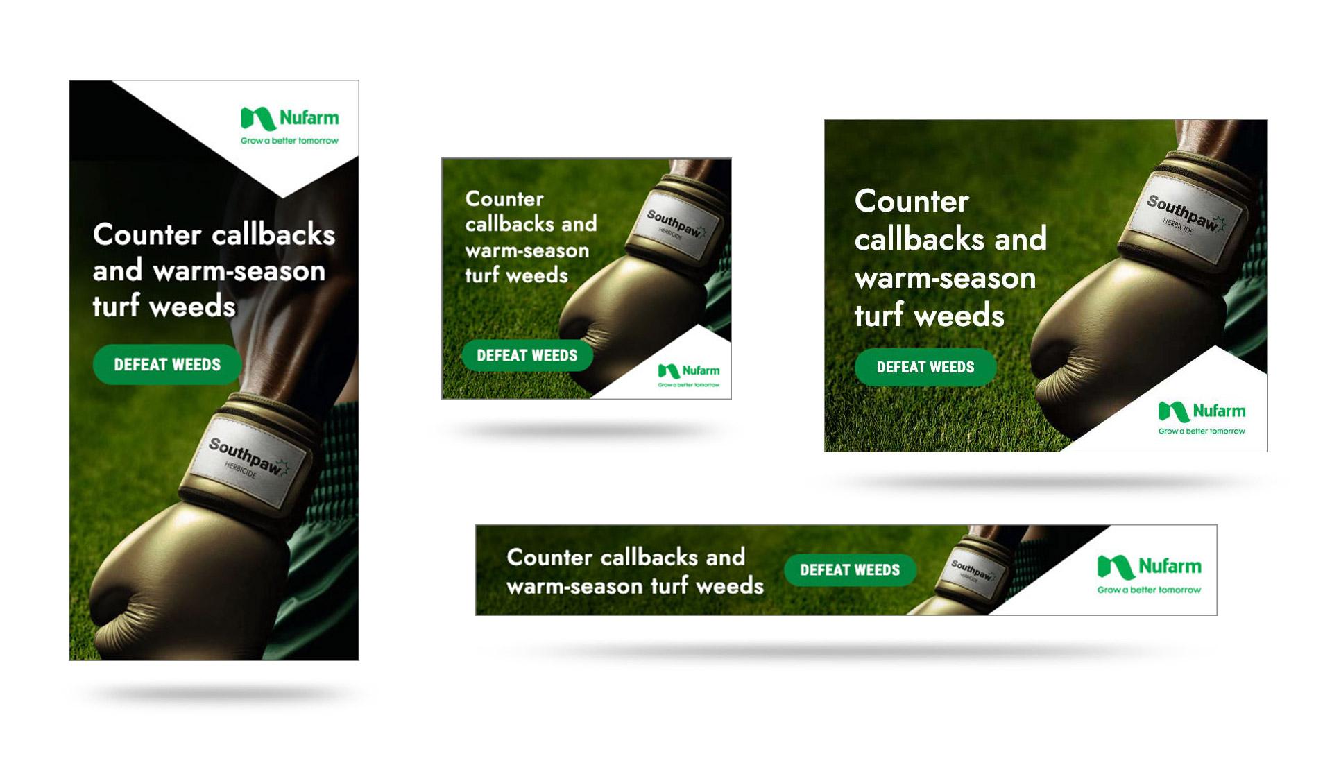 Nufarm Turf & Ornamental Digital Ads