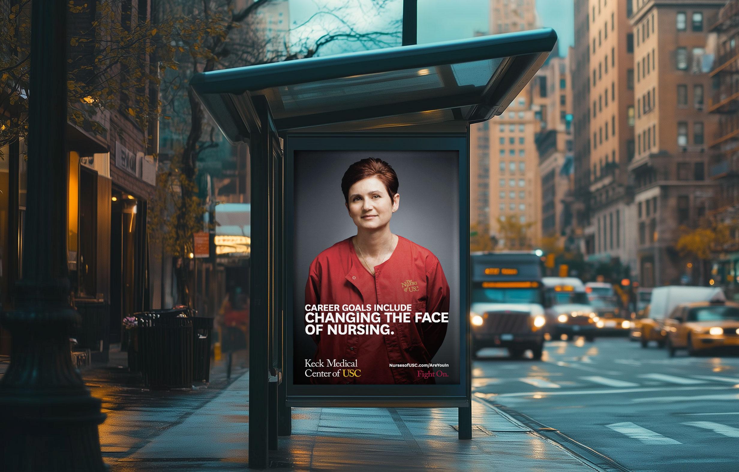 Are You In? Bus Shelter Signage