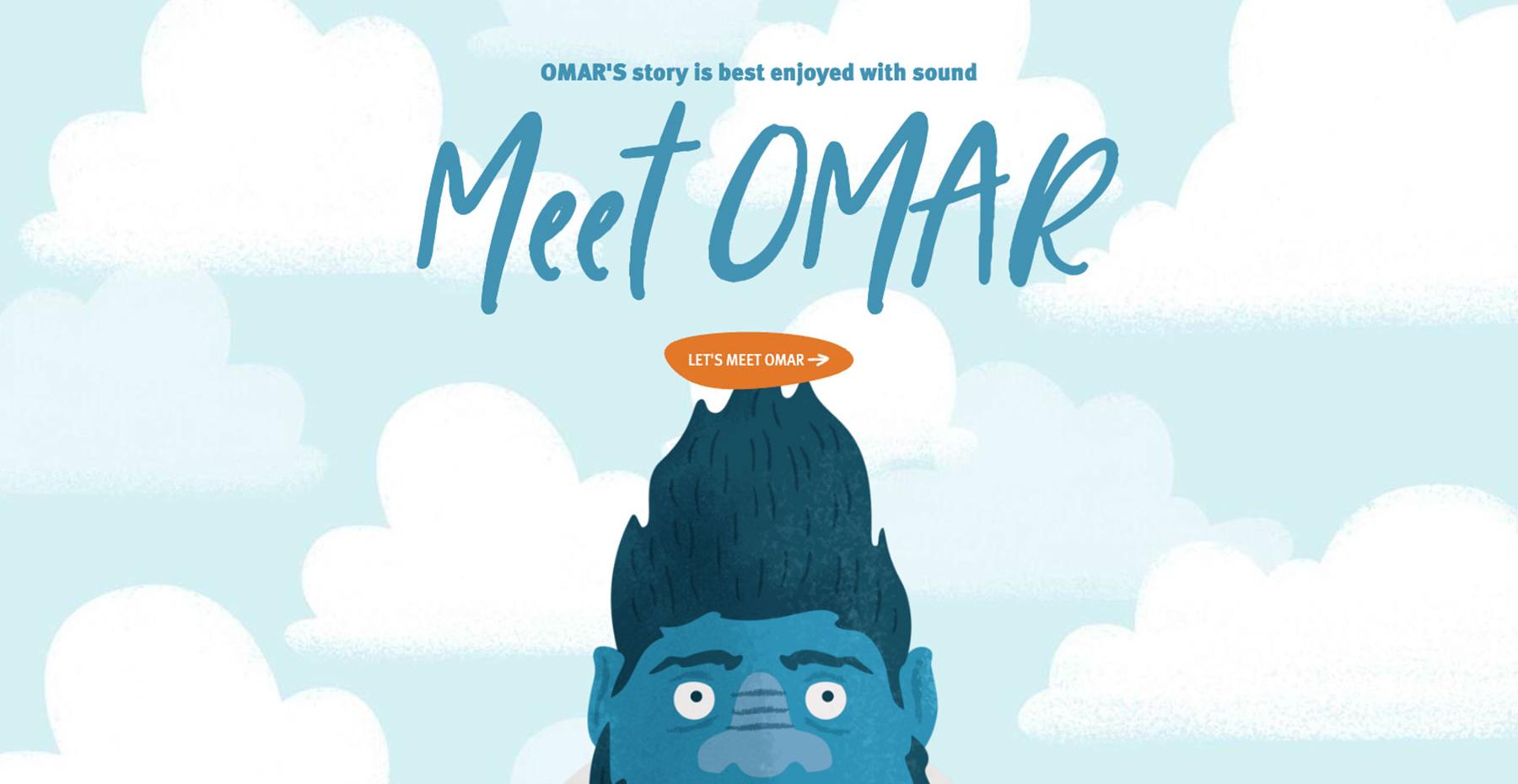 Visit Omaha OMAR the Troll Desktop Website