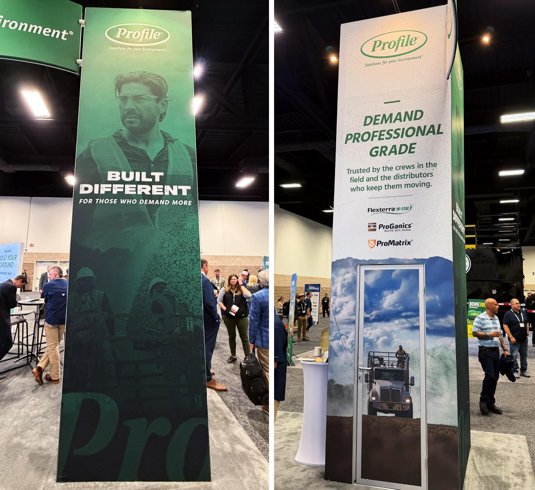 Profile Built Different Trade Show Booth 2