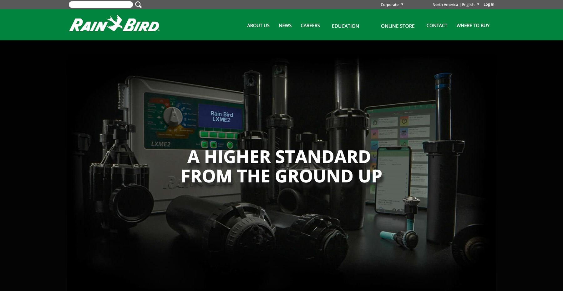 Rain Bird: A Higher Standard - Desktop