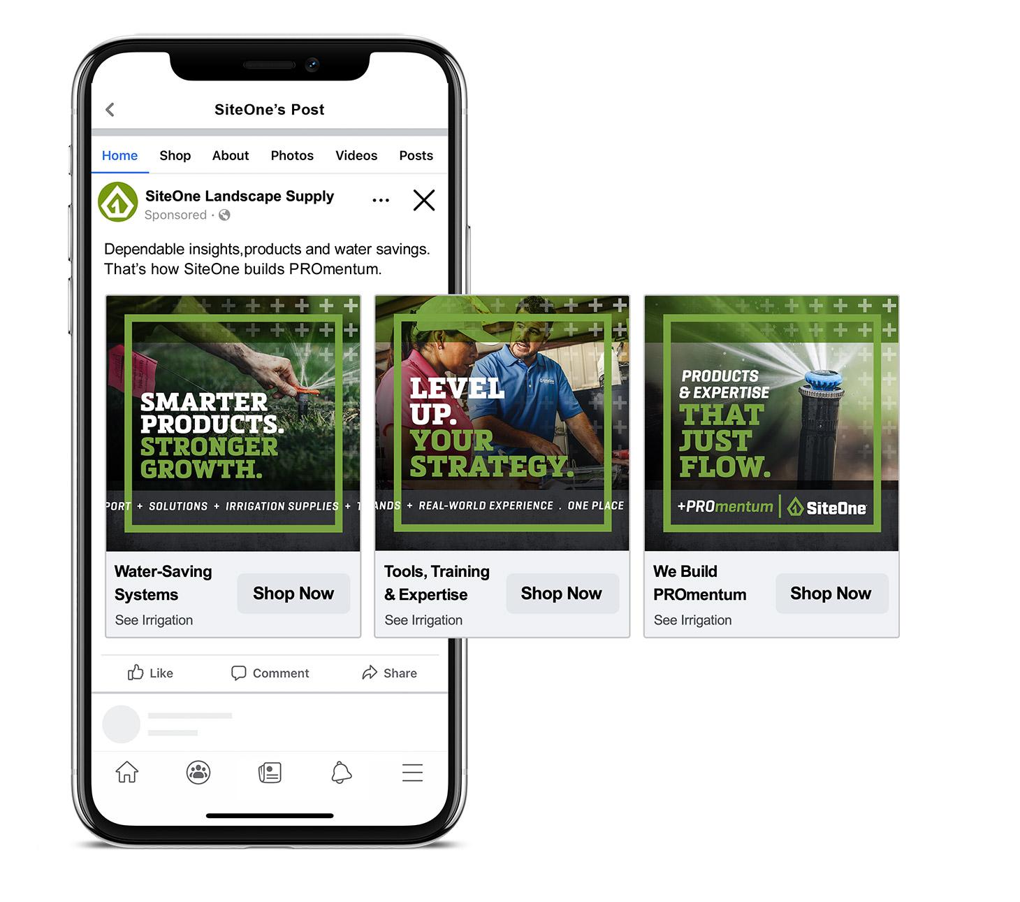 SiteOne PROmentum Social Media 1