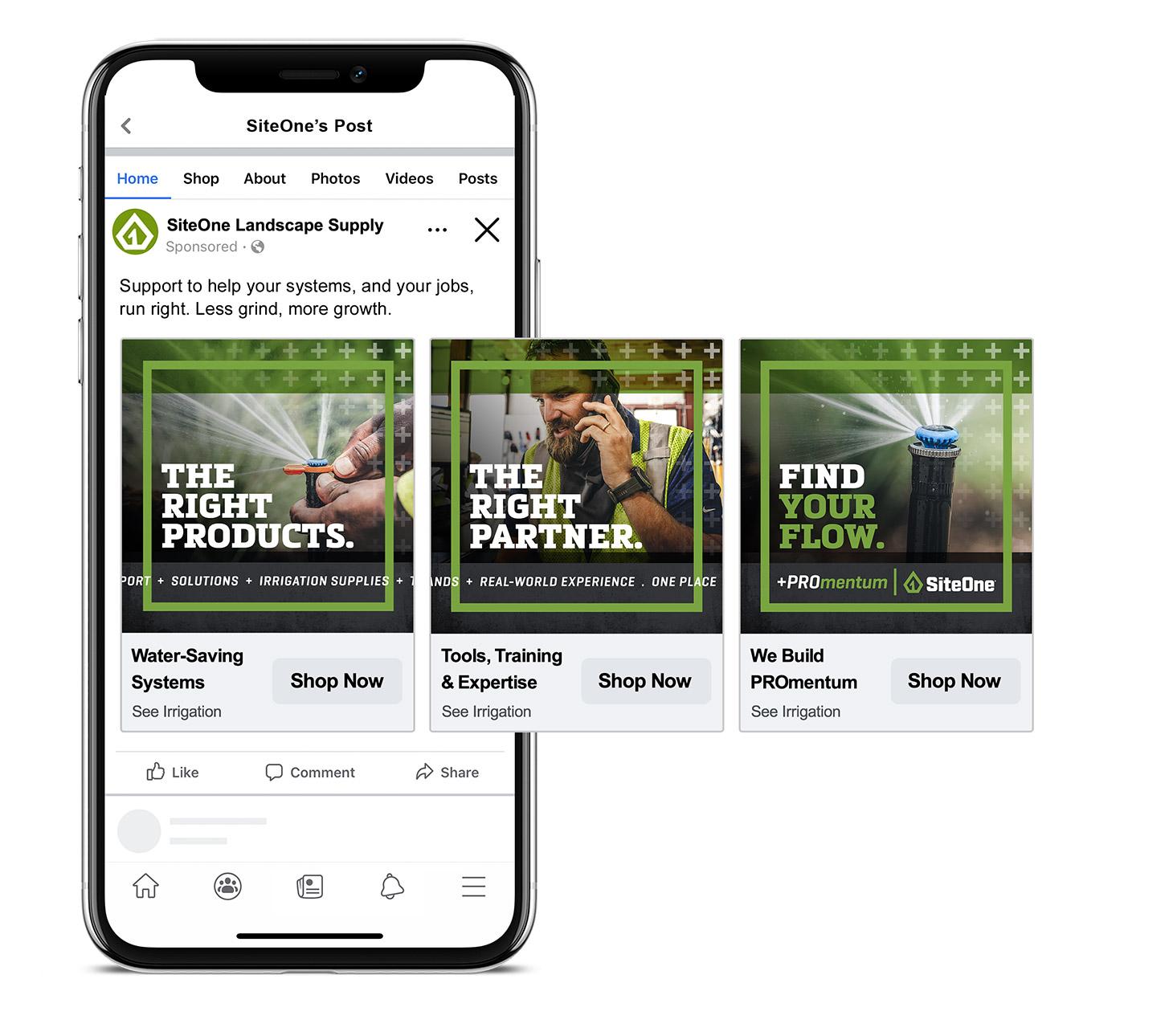 SiteOne PROmentum Social Media 3