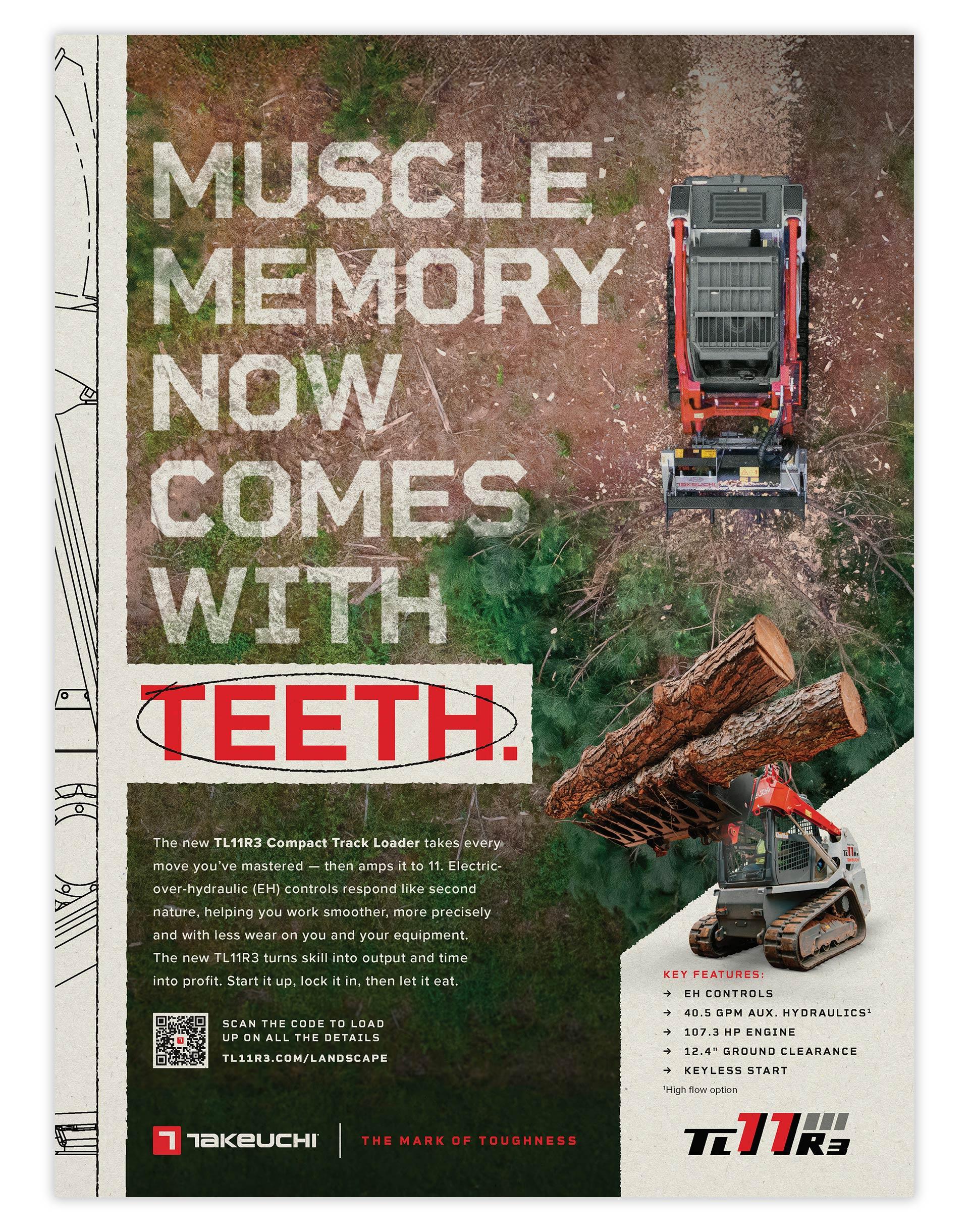 Takeuchi Speed of Instinct Print Ad 2