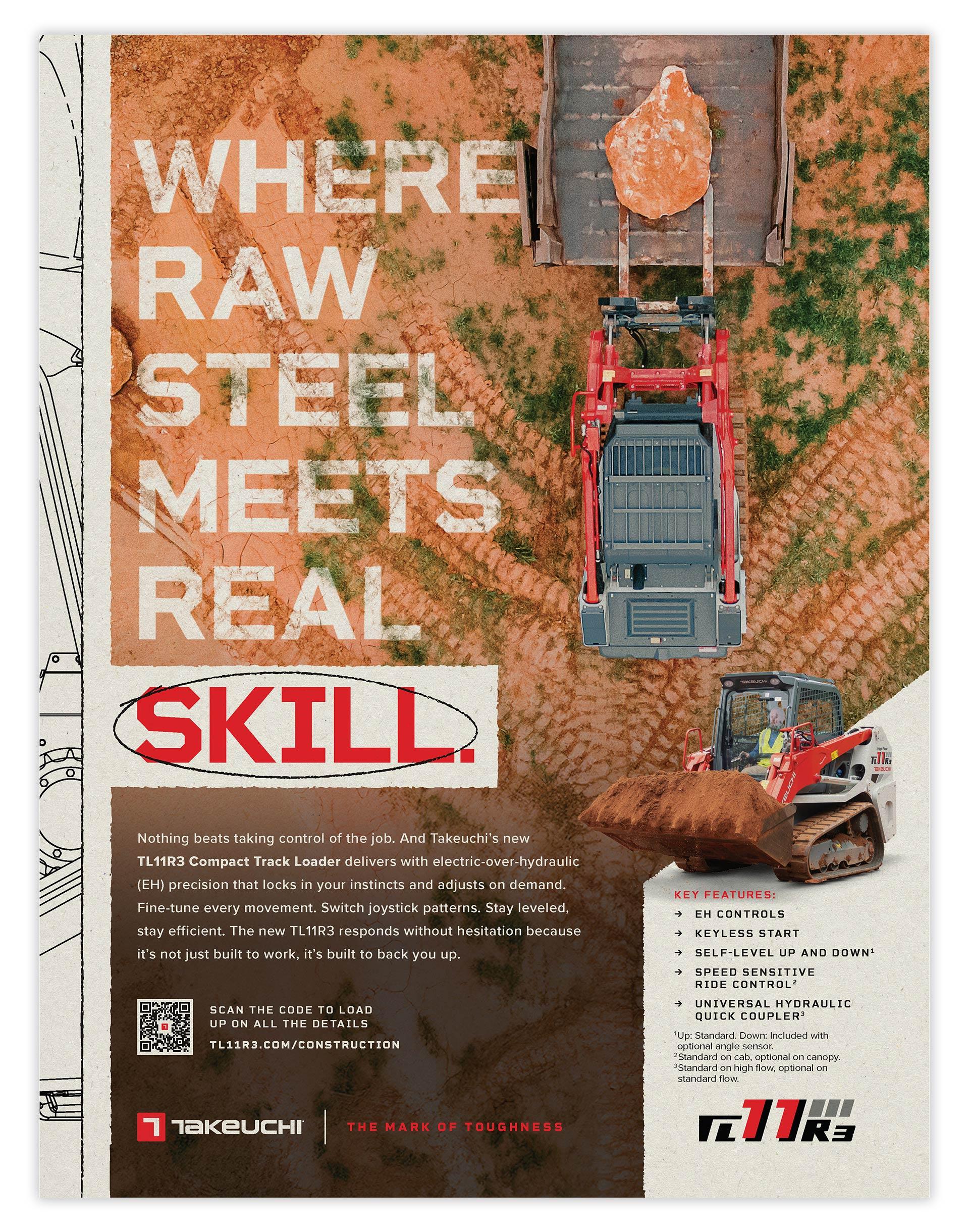 Takeuchi Speed of Instinct Print Ad 3