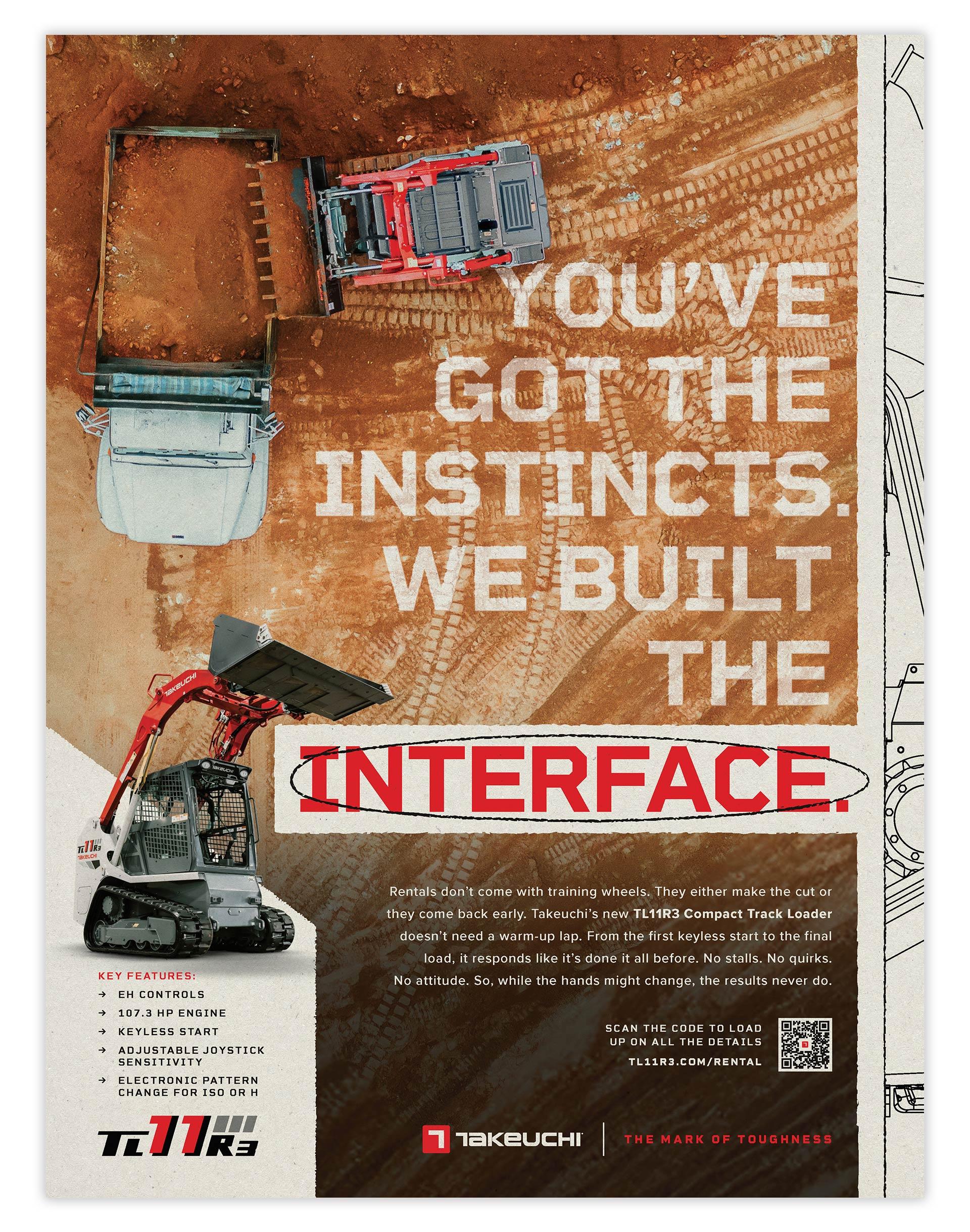 Takeuchi Speed of Instinct Print Ad 4