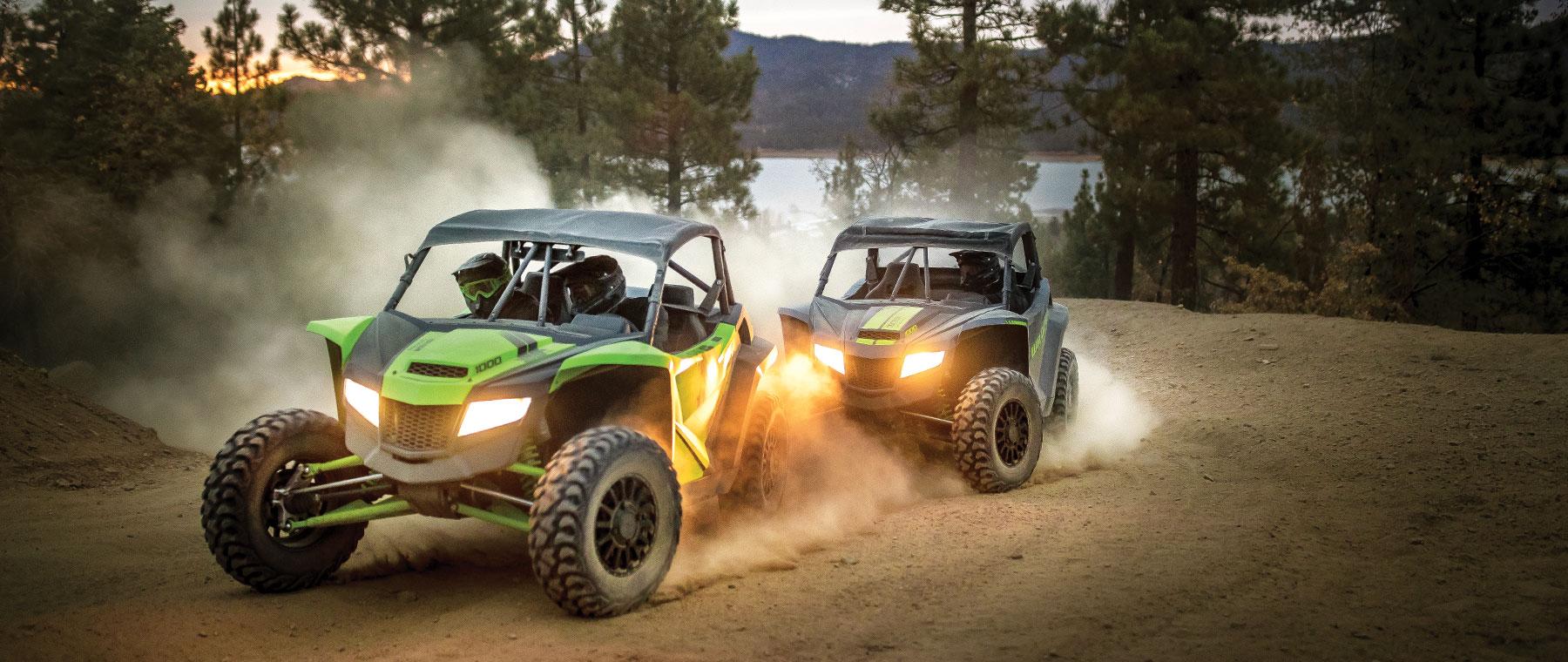 Wildcat XX Driving on Rough Terrain