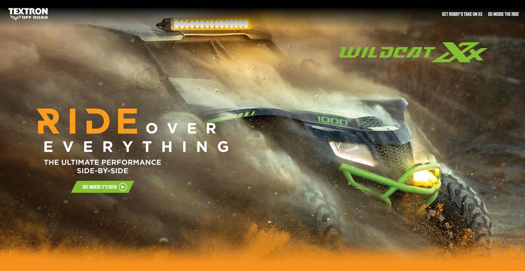 Textron Off Road Wildcat XX Desktop Website