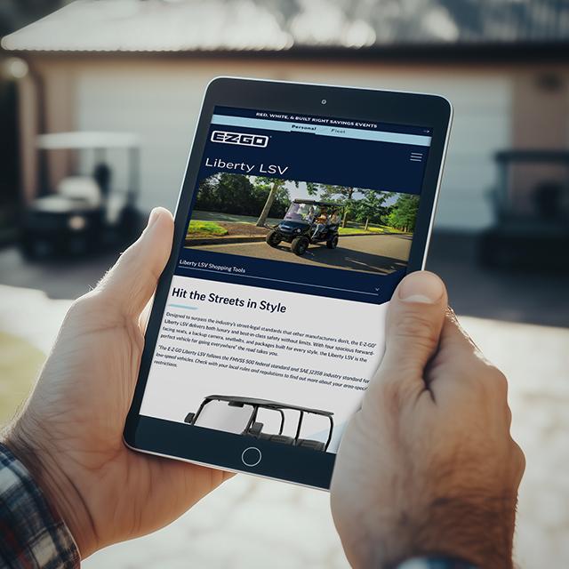 E-Z-GO Website
